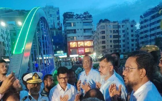 আফতাবনগর-বনশ্রীবাসীর দীর্ঘদিনের অপেক্ষার অবসান